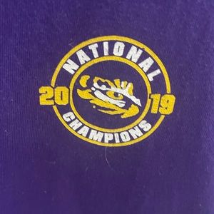 LSU 2019 tshirt